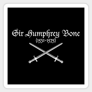 Sir Humphrey Bone - Ghosts - white Magnet